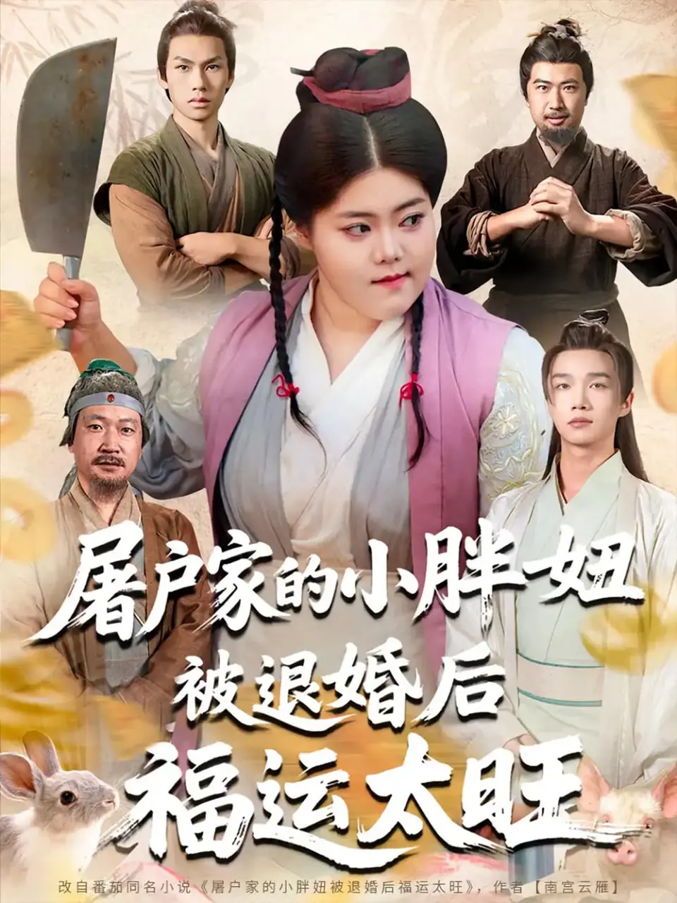 《屠户家的小胖妞被退婚后福运太旺》：逆袭爽剧，看小胖妞如何翻身做主！